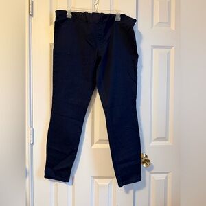 Great Expectations Dark Blue Maternity  Jeans Size XL 16 -18